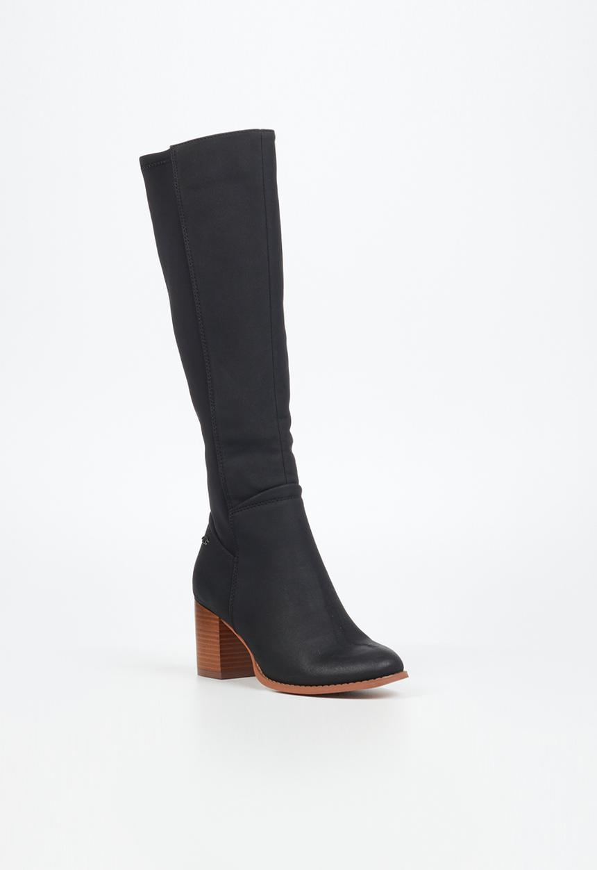 Miss Black - Ahlam 7 knee length boot - black
