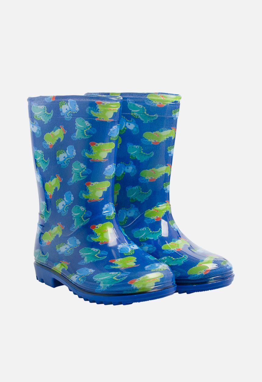 Character Group - Wellington boots dino-mite - blue 