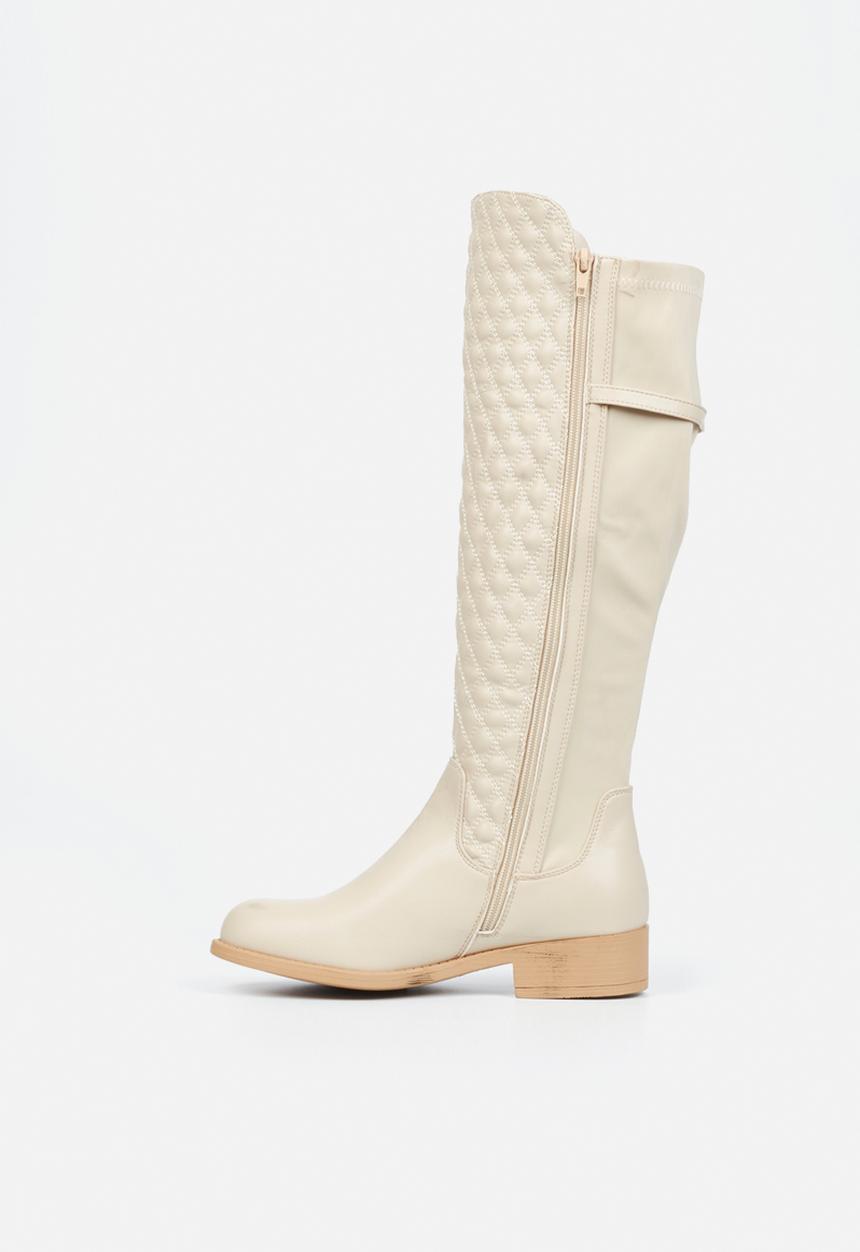 Butterfly Feet - Draya 1 knee length boot - nude