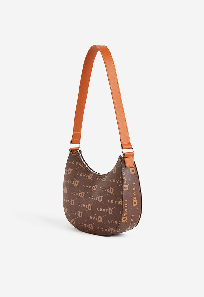 H&M - Small shoulder bag - brown/loved