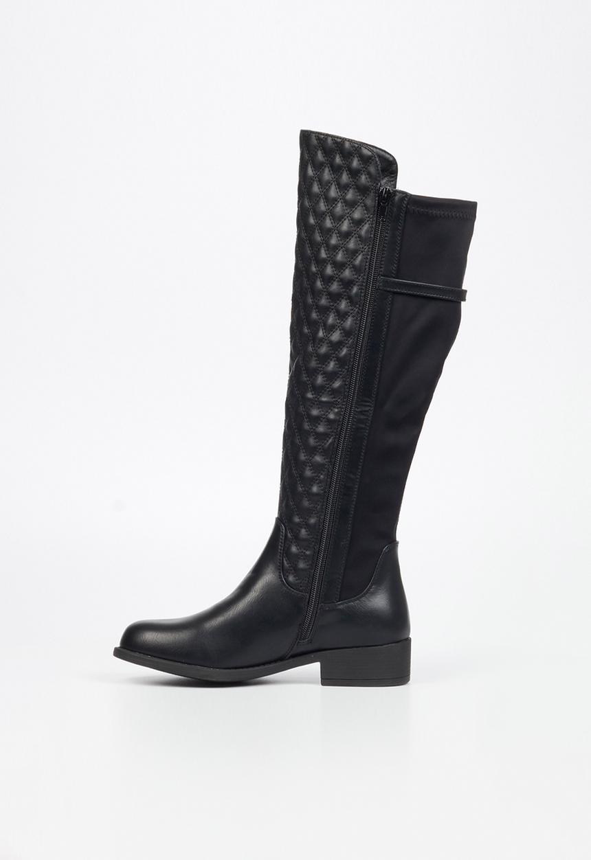 Butterfly Feet - Draya 1 knee length boot - black
