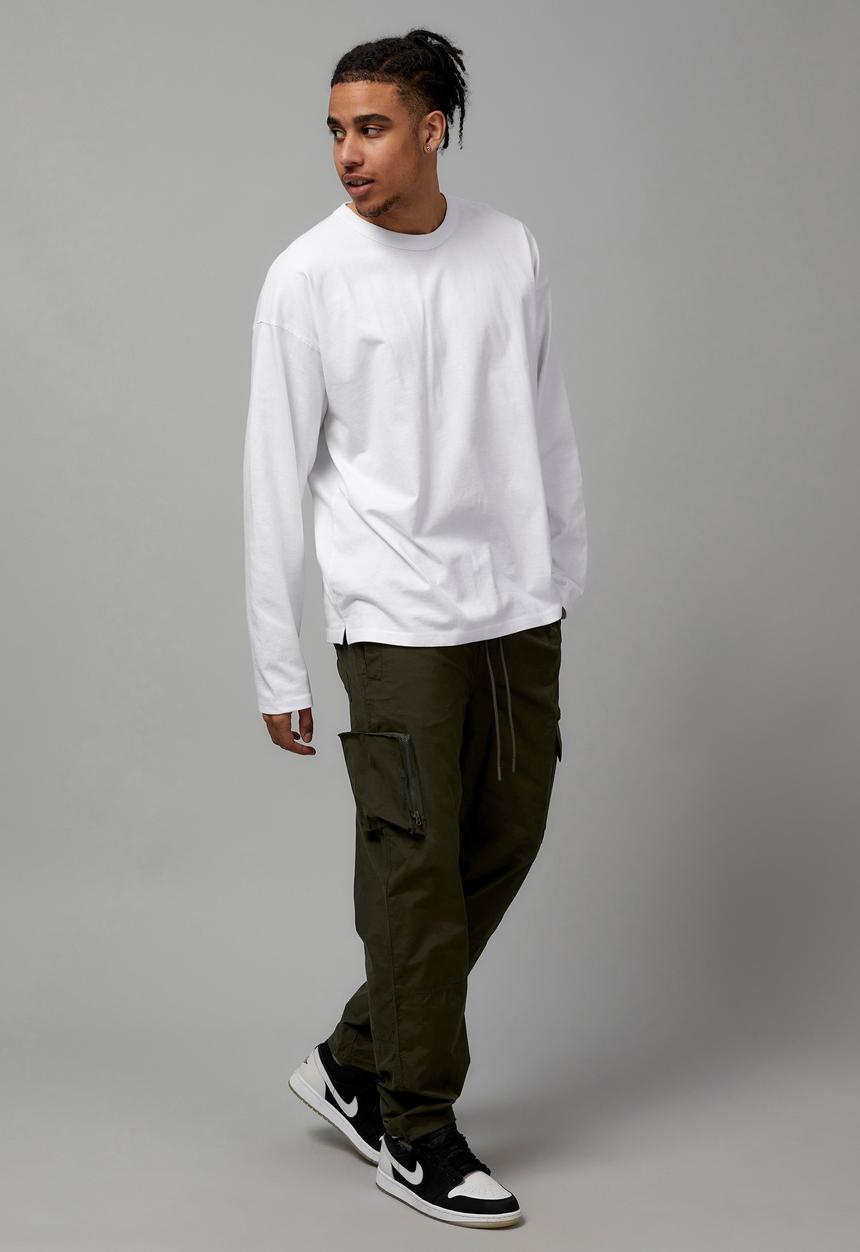 Cotton On - street utility pant - Mountain green