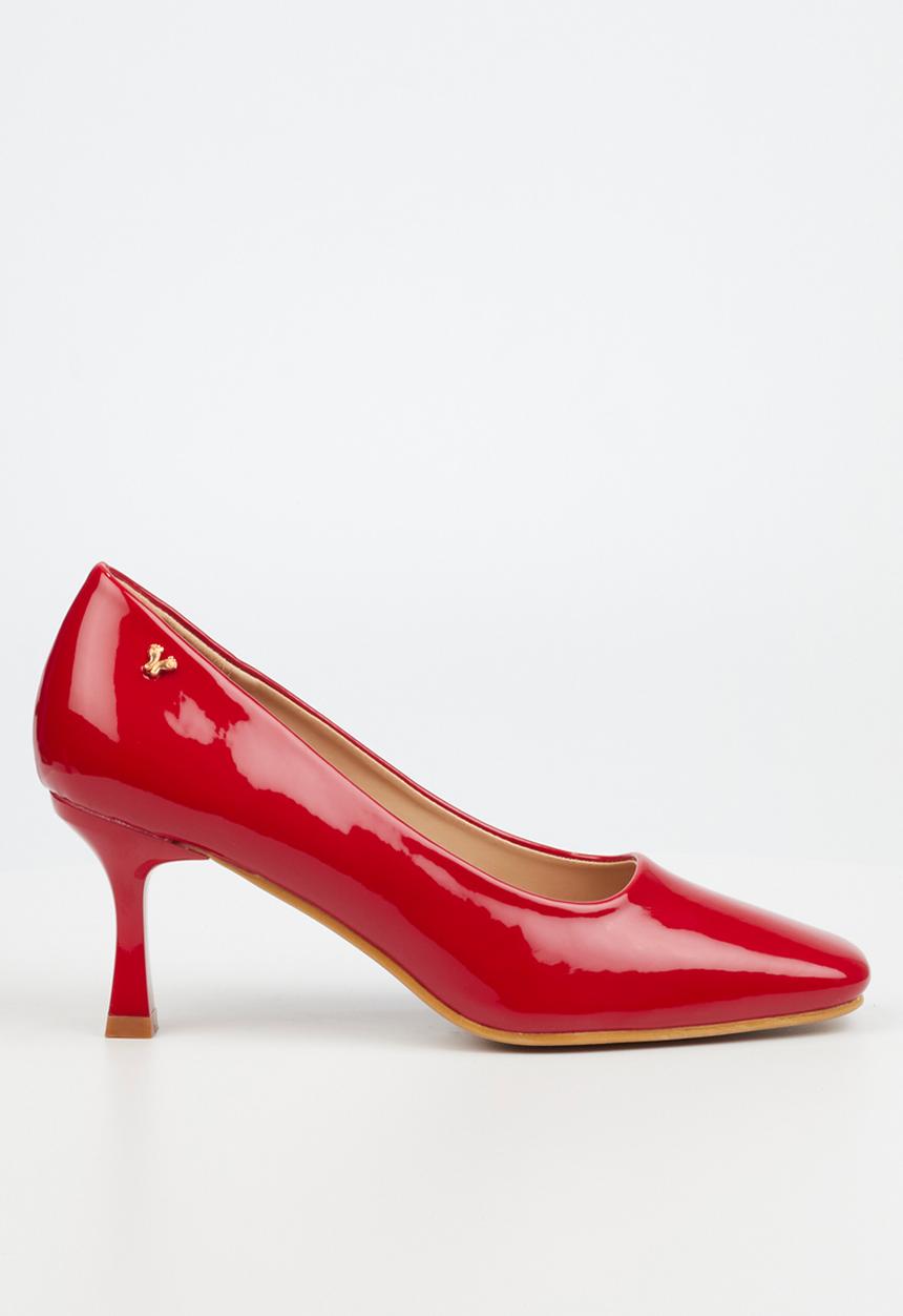 Butterfly Feet - Katie1 stiletto heel - red