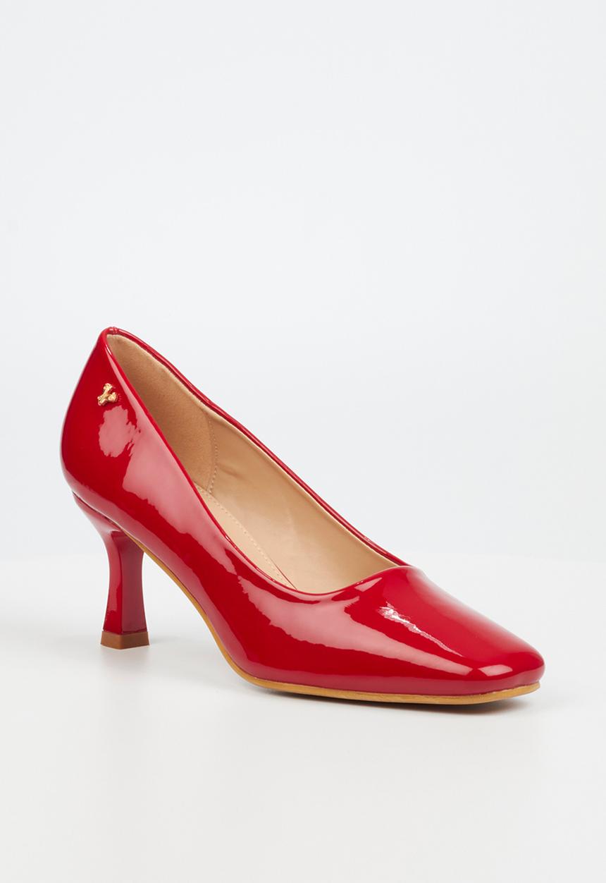 Butterfly Feet - Katie1 stiletto heel - red