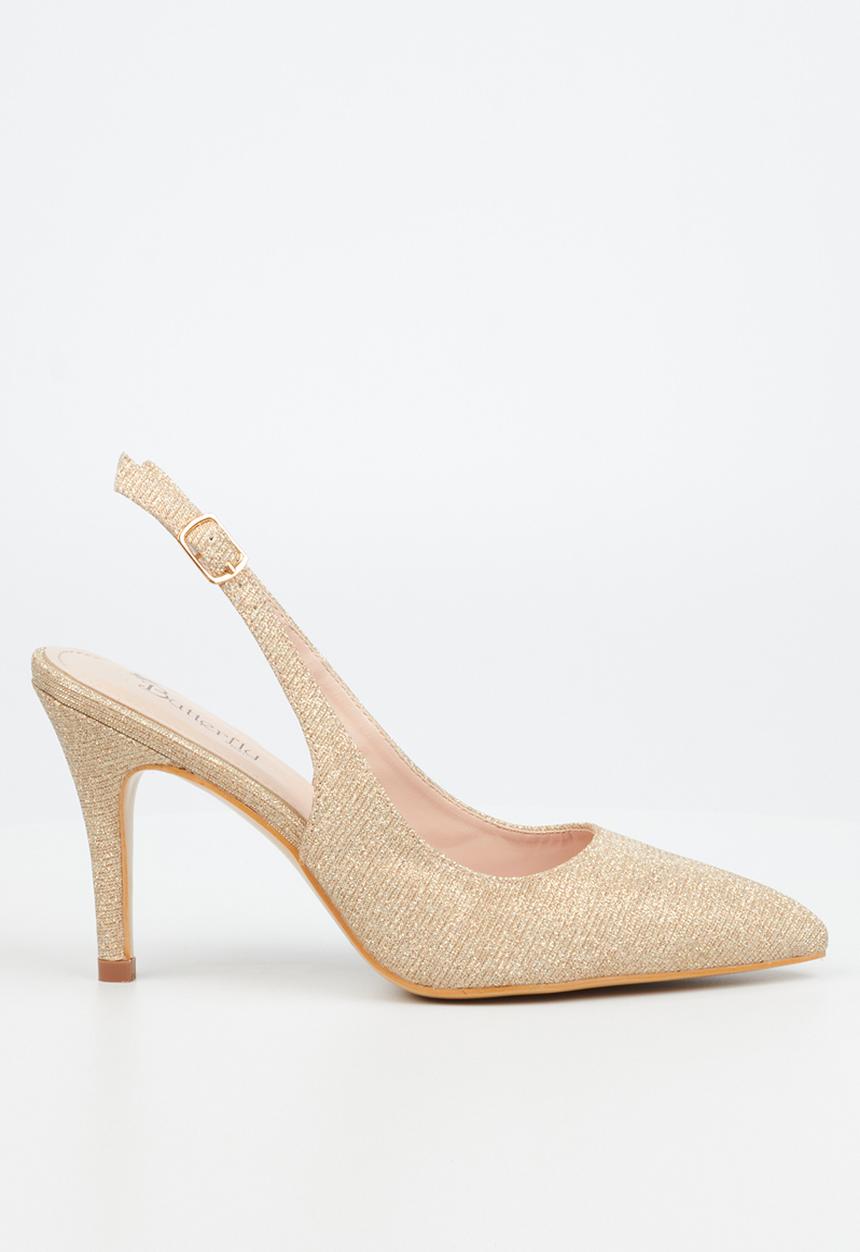 Butterfly Feet - Lexi 3 court heel - champagne