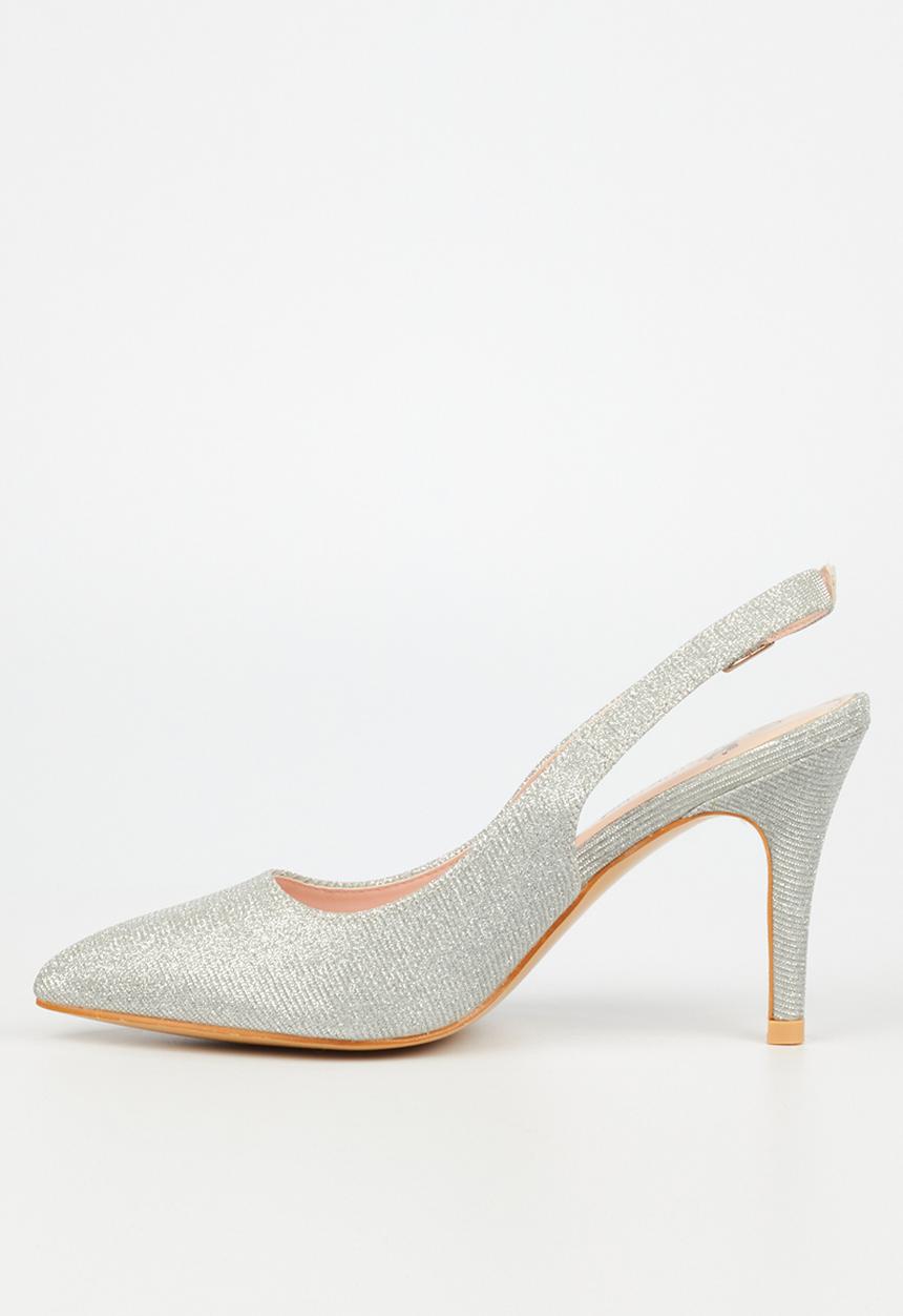 Butterfly Feet - Lexi 3 court heel - silver