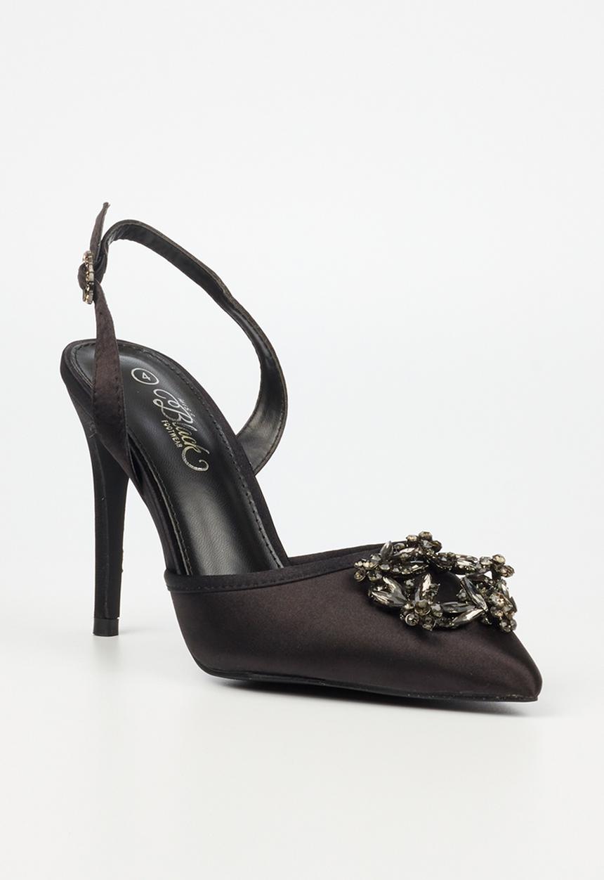 Miss Black - Medora 1 court heel - black
