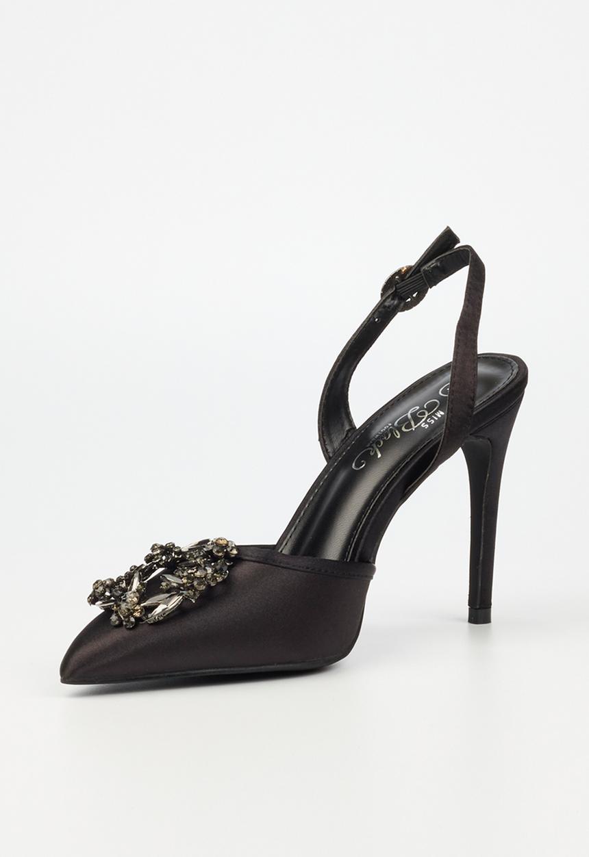 Miss Black - Medora 1 court heel - black