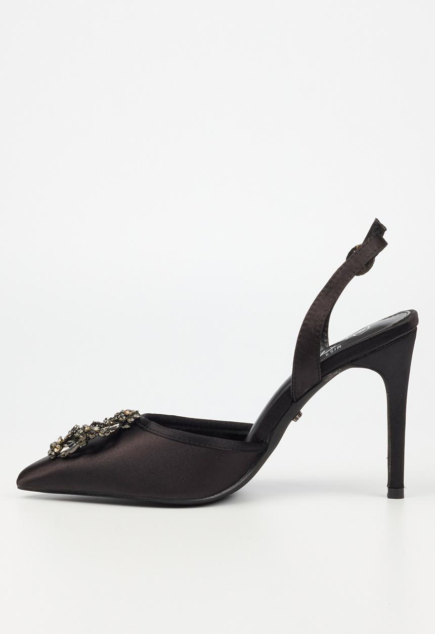 Miss Black - Medora 1 court heel - black