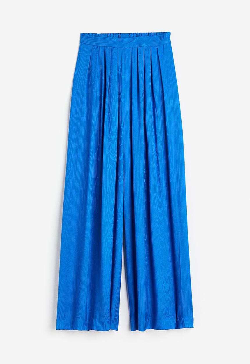 H&M - Wide trousers - bright blue