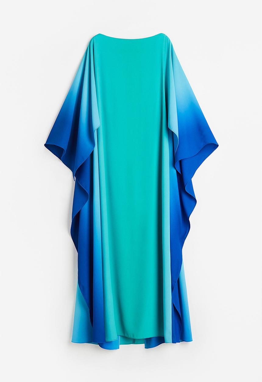 H&M - Kaftan dress - turquoise/ombre