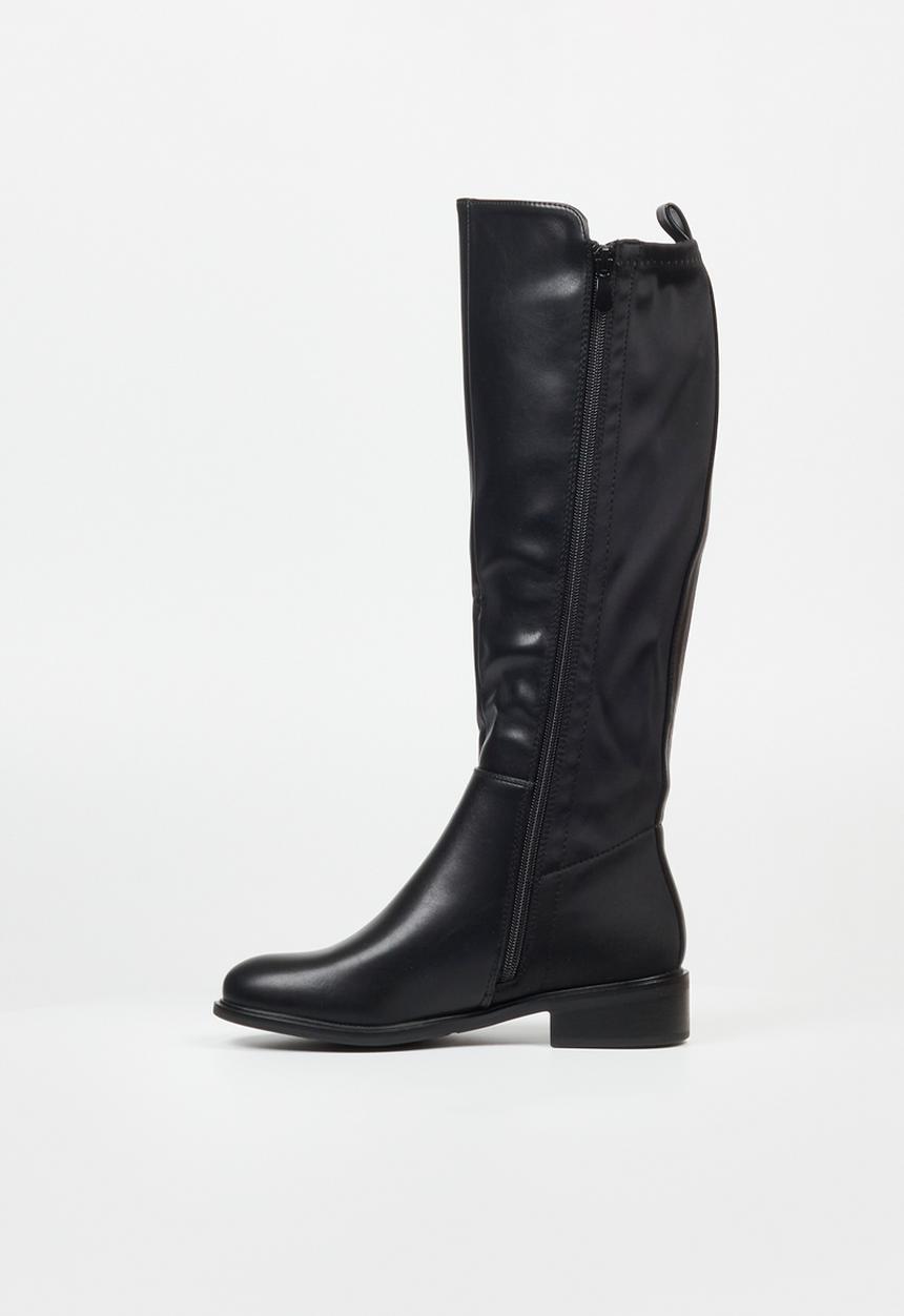 Butterfly Feet - Huda 11 knee length boot - black