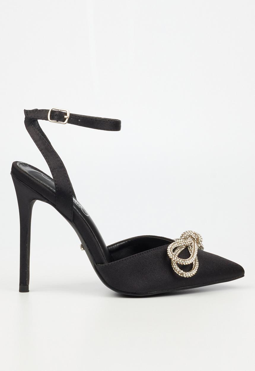 Miss Black - Ziva 1 court heel - black