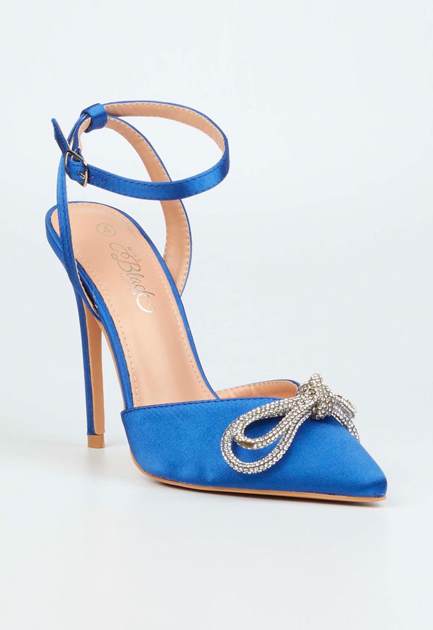 Miss Black - Ziva 1 court heel - blue