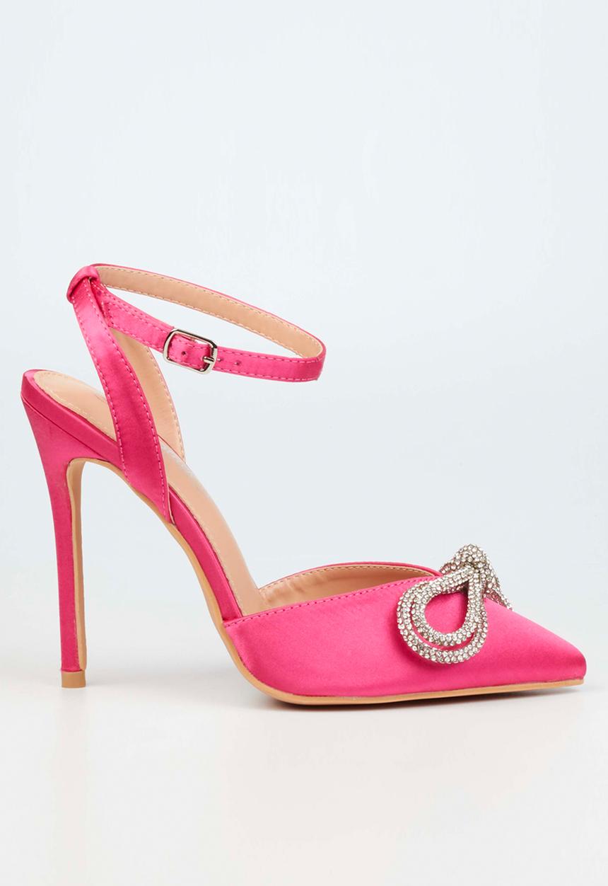 Miss Black - Ziva 1 court heel - pink