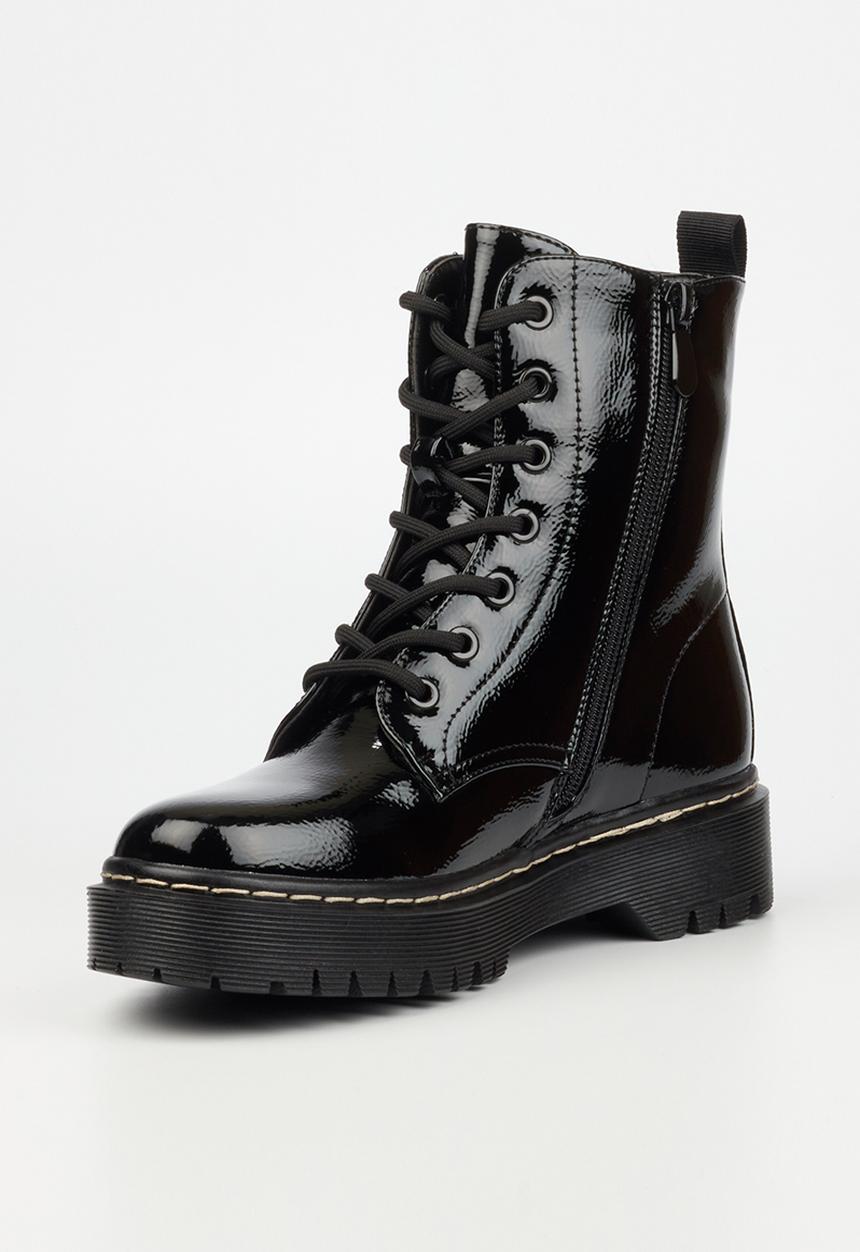 Miss Black - Nirvana 1 lace-up ankle boot - black