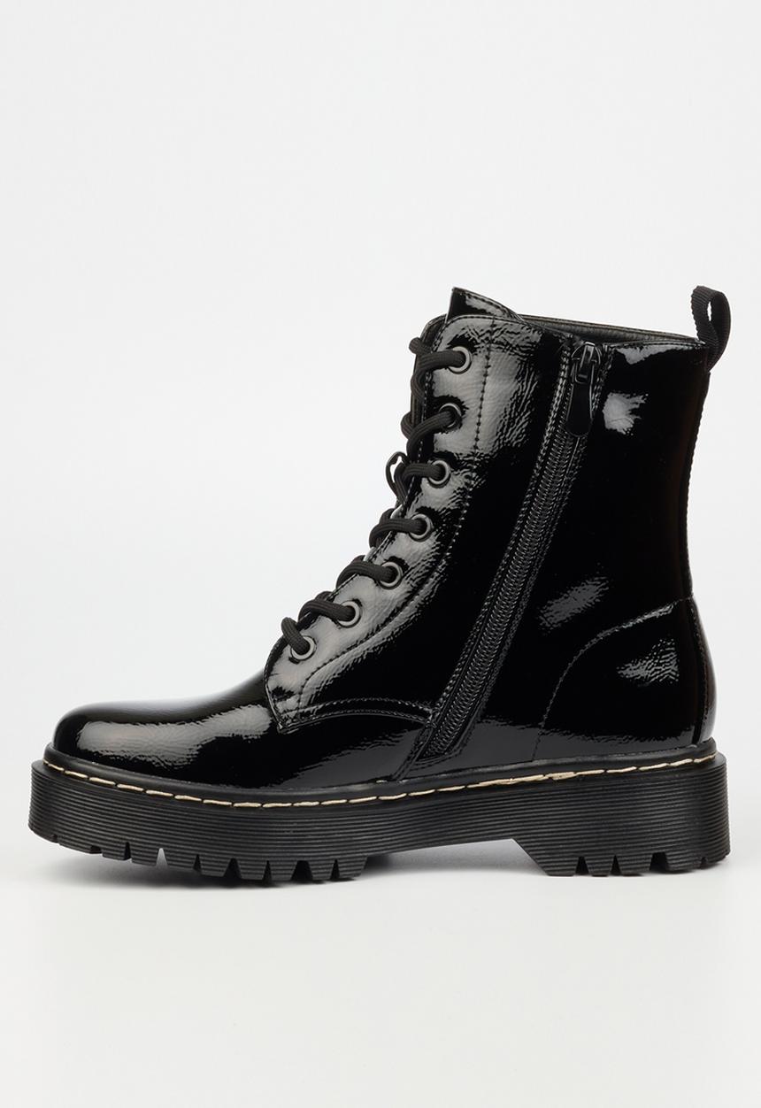 Miss Black - Nirvana 1 lace-up ankle boot - black