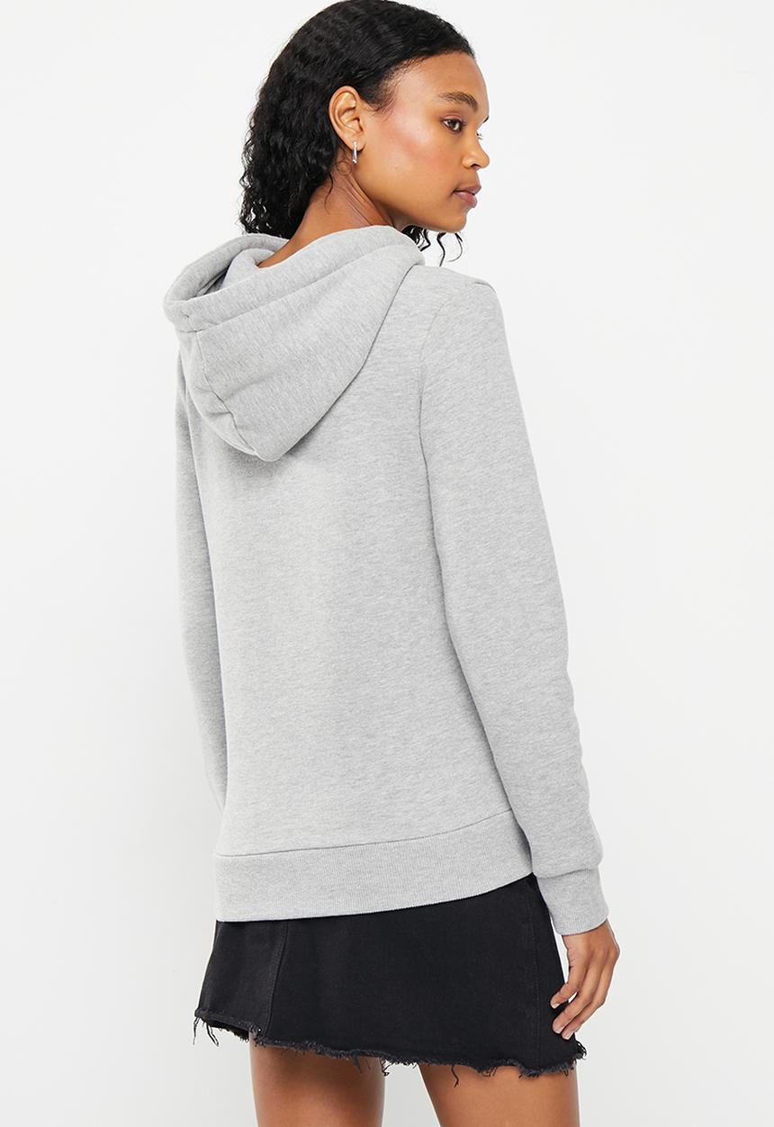 Superdry. - Vintage cl rainbow hood - grey marl