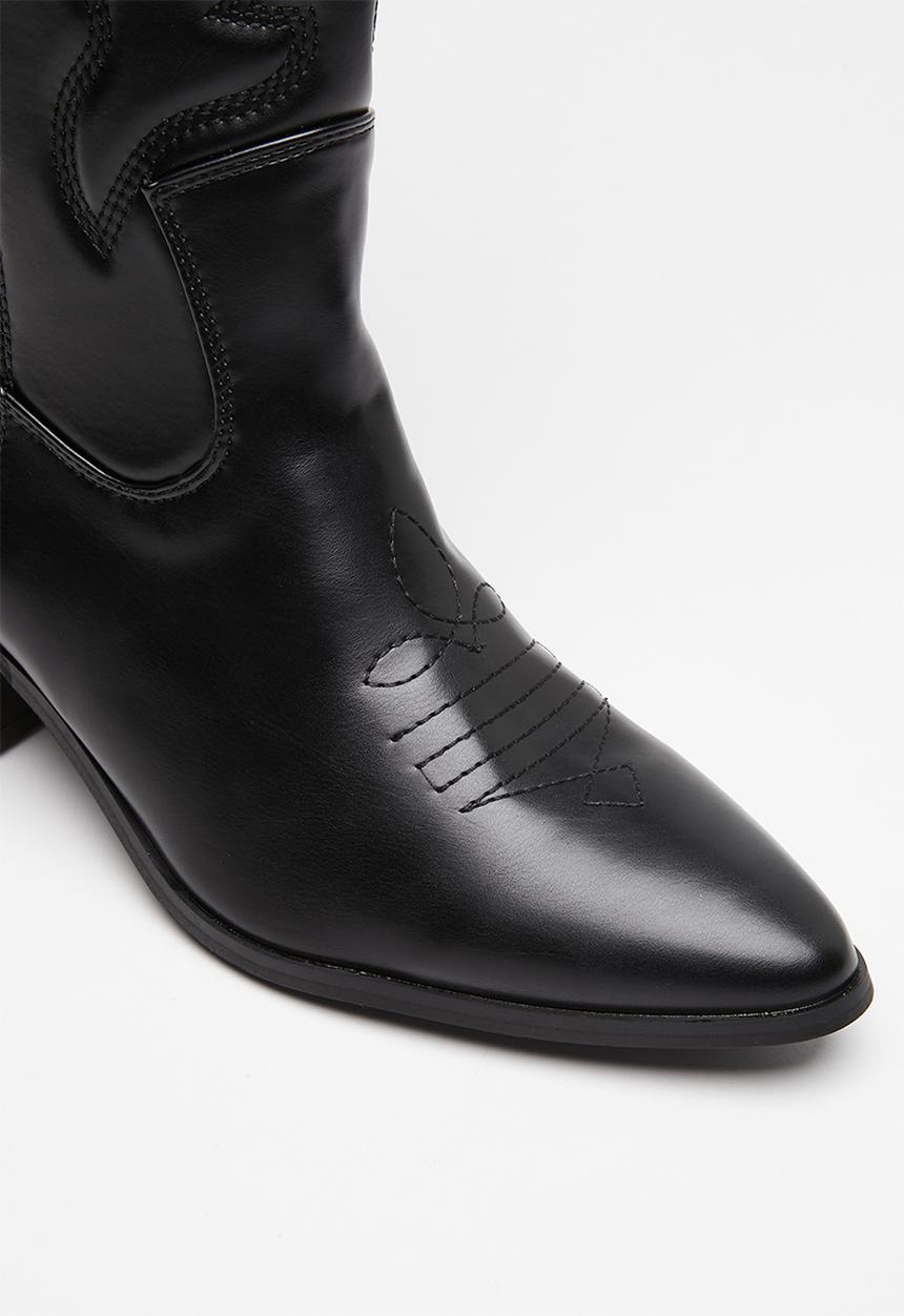 Superbalist - Zora cowboy boot - black