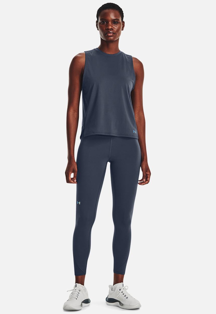 Under Armour - Ua rush ankle legging - downpour gray/iridescent