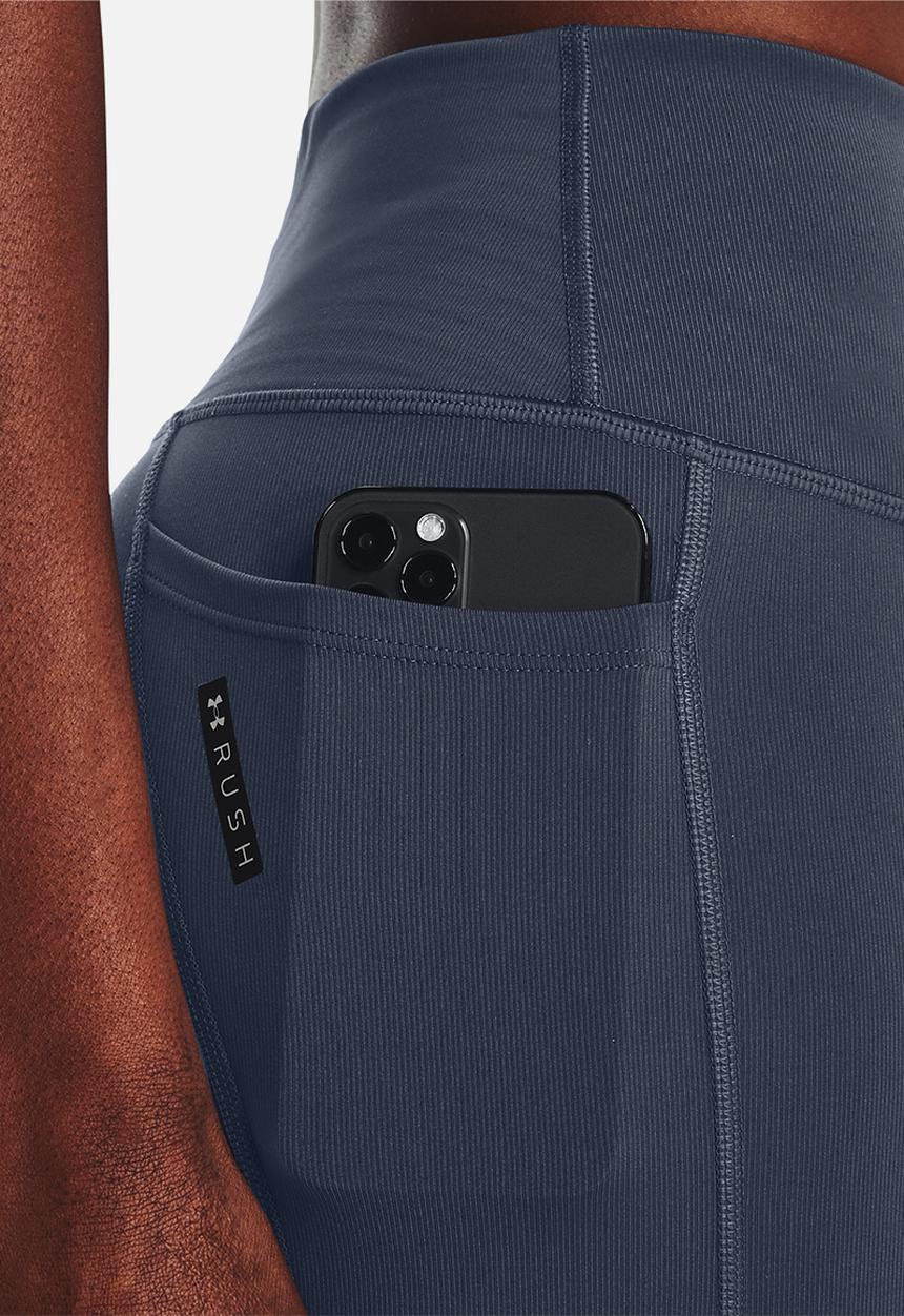 Under Armour - Ua rush ankle legging - downpour gray/iridescent