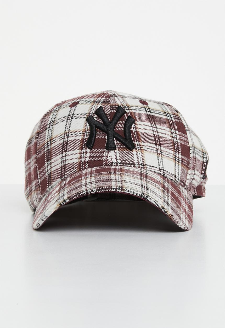 New Era - 940 plaid camo neyyan - maroon