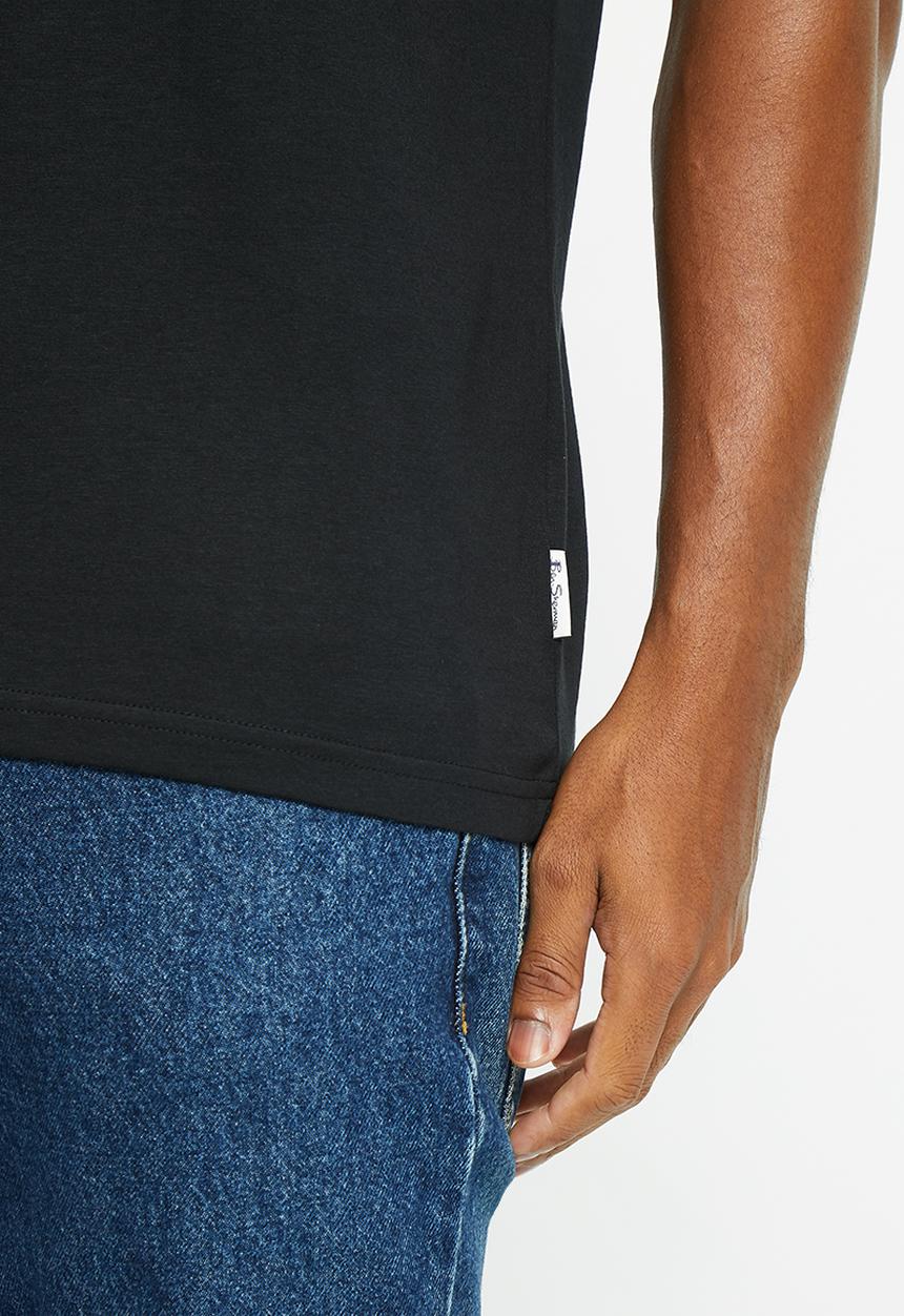Ben Sherman - Outdoor badges T-shirt - black
