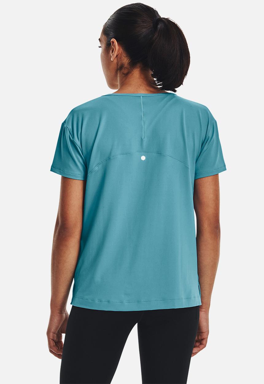 Under Armour - Ua rush energy short sleeve - glacier blue/white