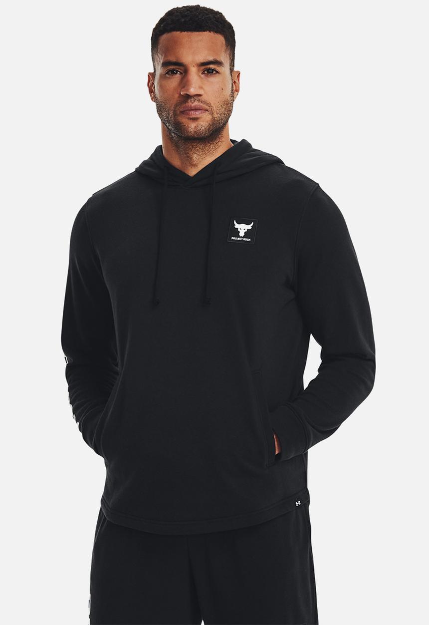 Under Armour - Project rock terry hoodie - black