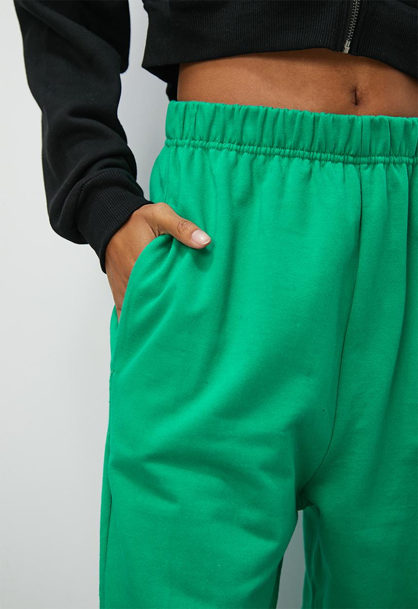 Blake - Slouch track pants - green