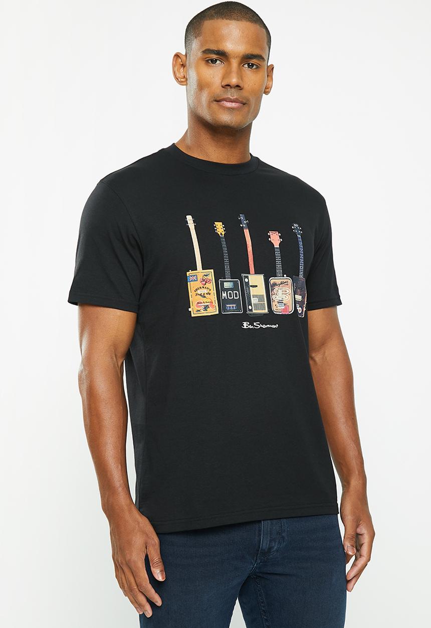Ben Sherman - Misfit guitars tee-shirt - black