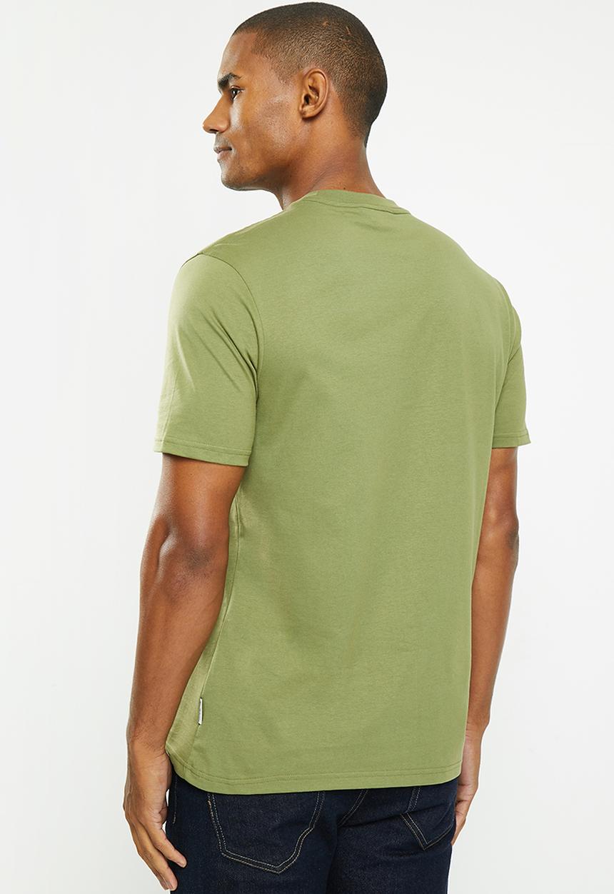 Ben Sherman - Signature tee-shirt flock print - loden green