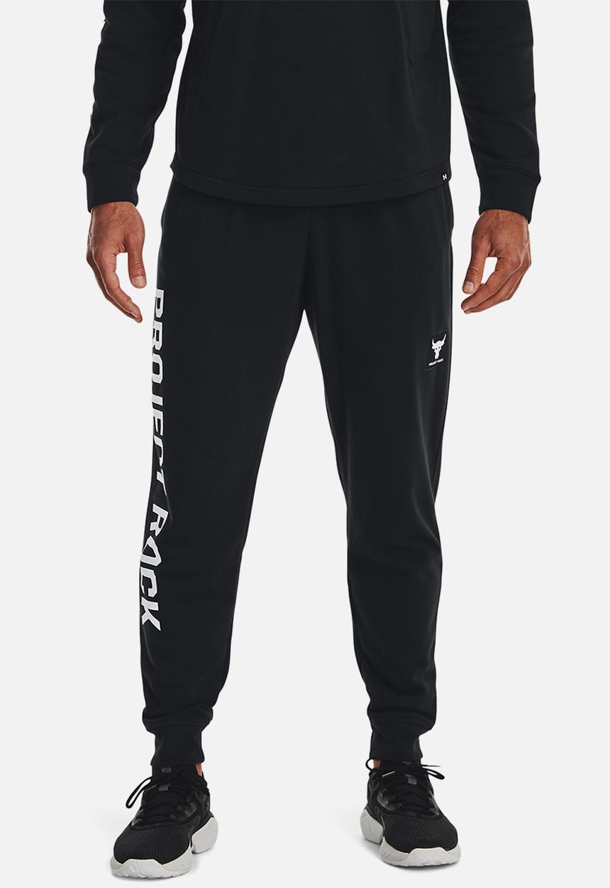 Under Armour - Project rock terry jogger - black