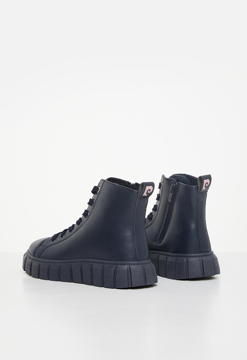 Pierre Cardin - Riley youths cleated boot - navy