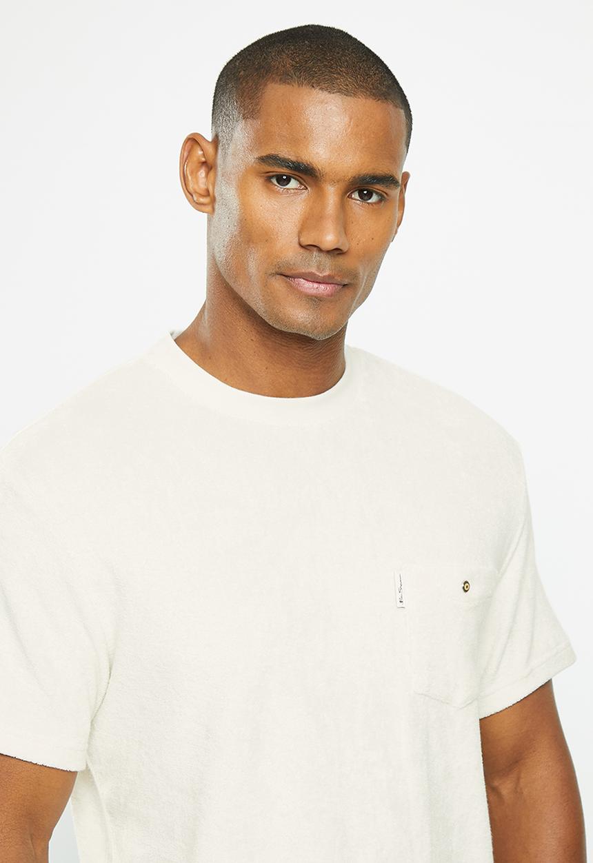 Ben Sherman - Ben terry tee - ivory