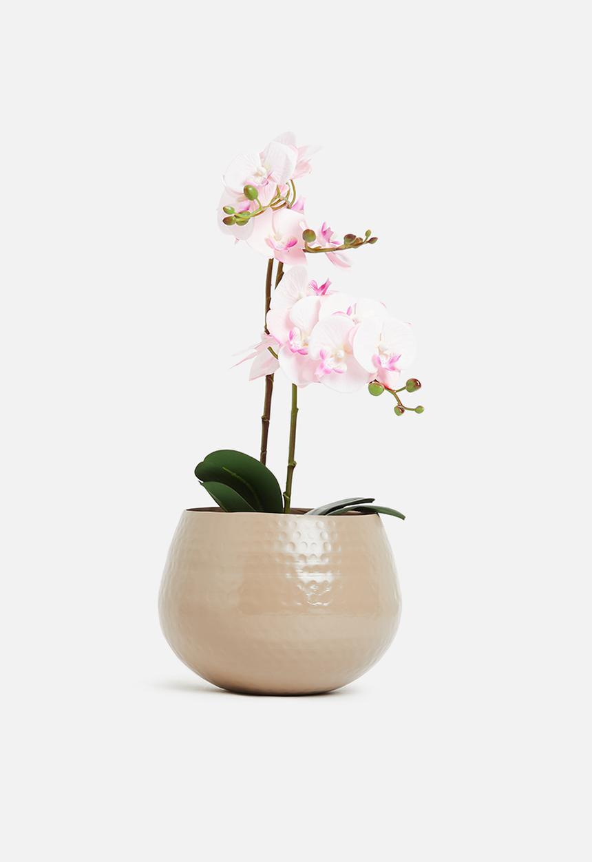 Sixth Floor - Ridged Outdoor planter - Sand