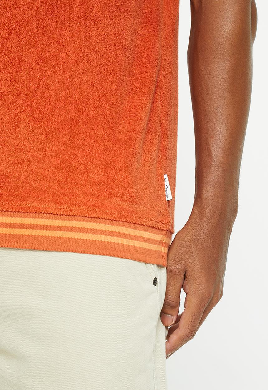 Ben Sherman - Ben terry self stripe polo - mango