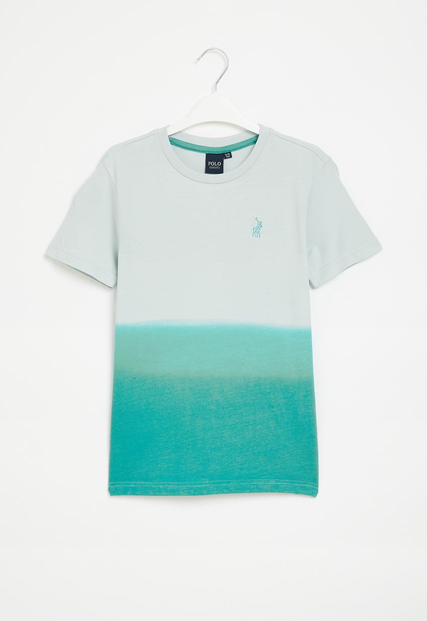 POLO - Boys ombre tee - blue