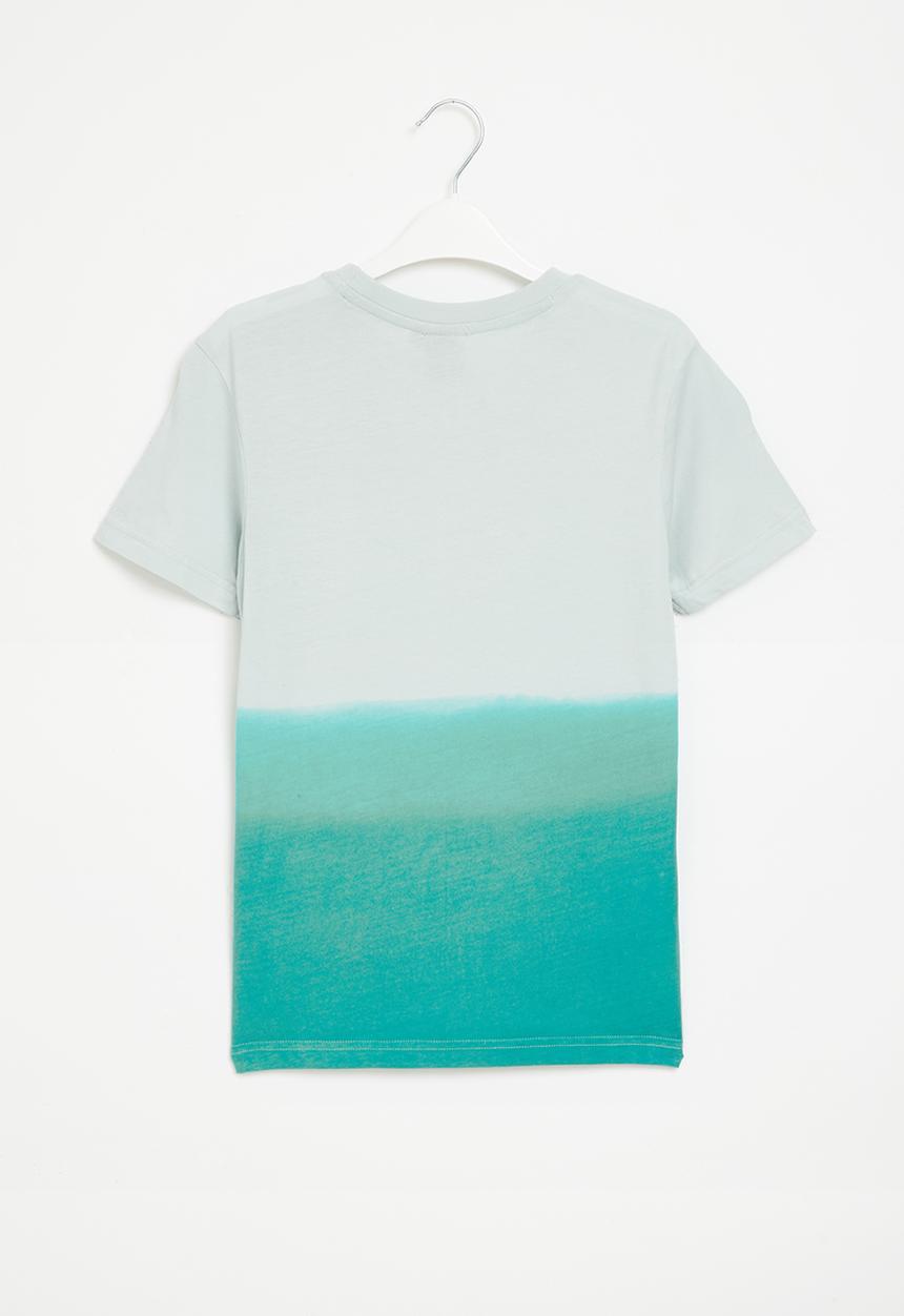 POLO - Boys ombre tee - blue