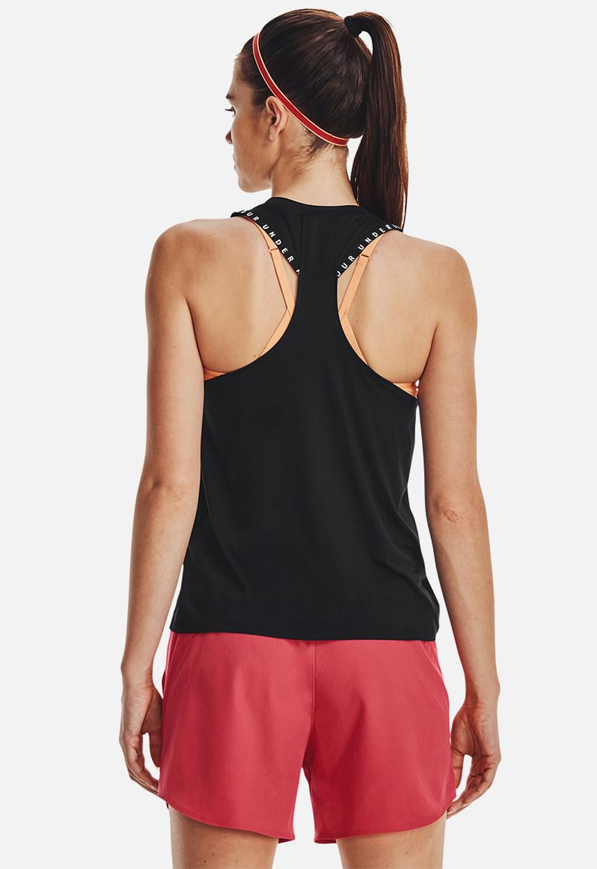 Under Armour - Knockout novelty tank - black/white/white