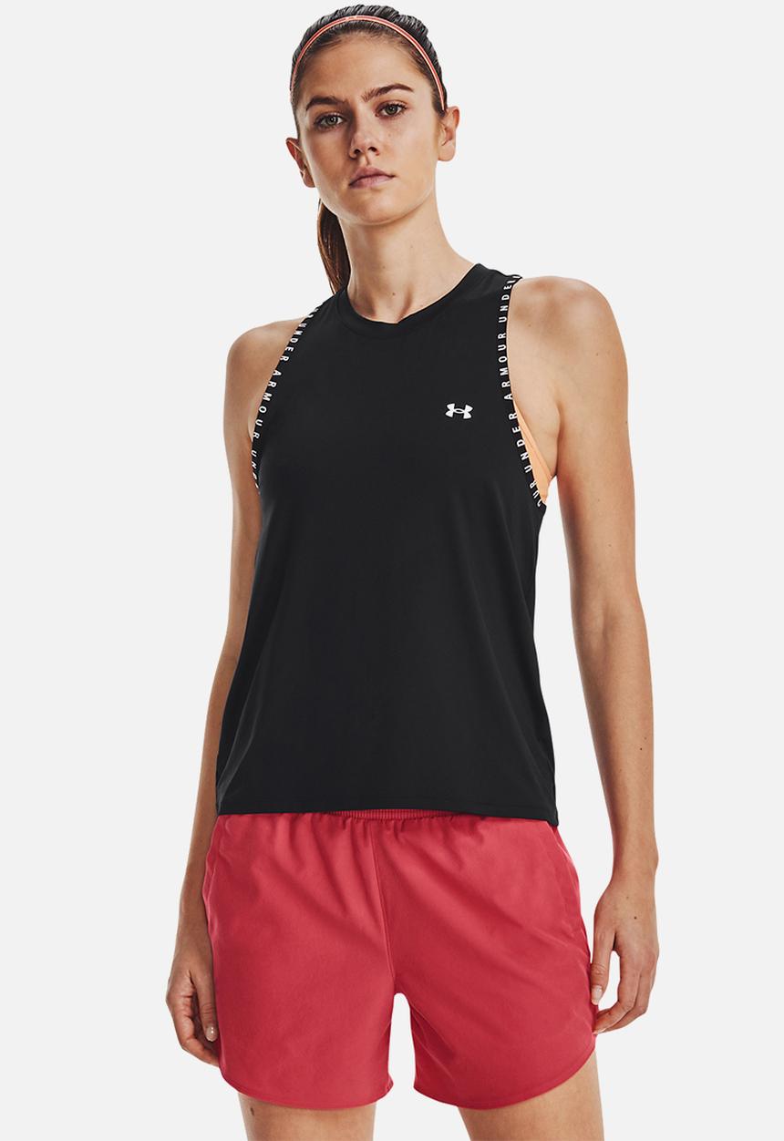 Under Armour - Knockout novelty tank - black/white/white