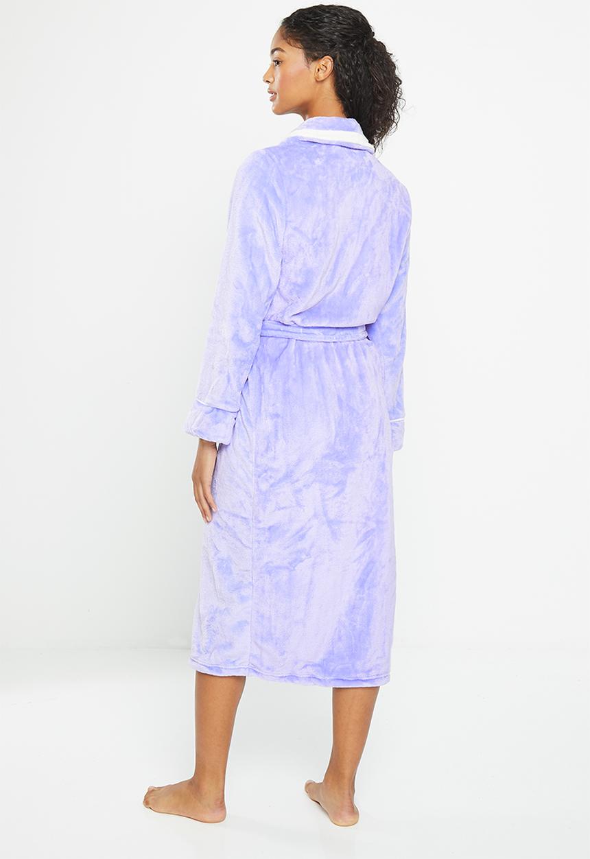 dailyfriday - Stripe collar gown - lilac