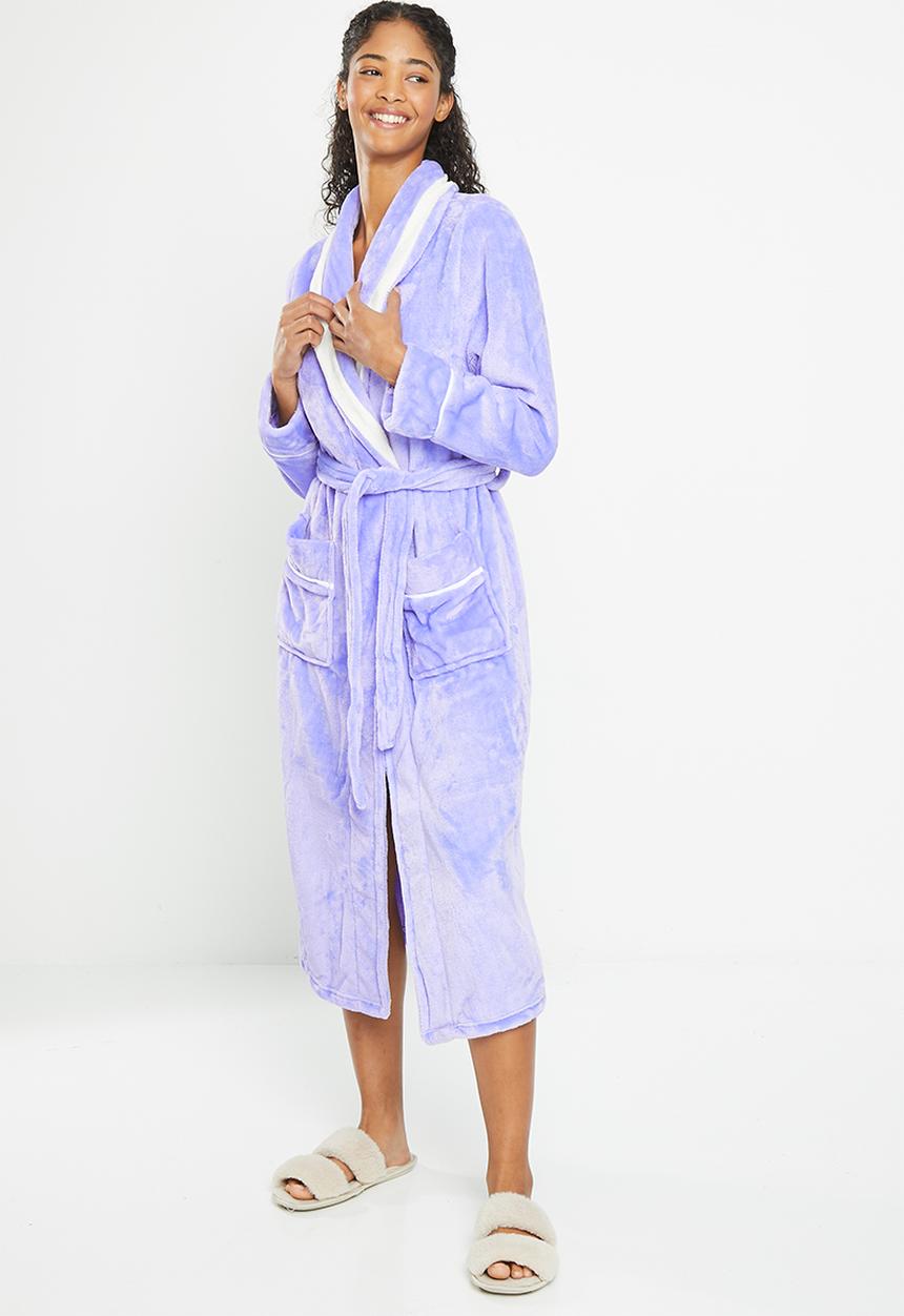 dailyfriday - Stripe collar gown - lilac