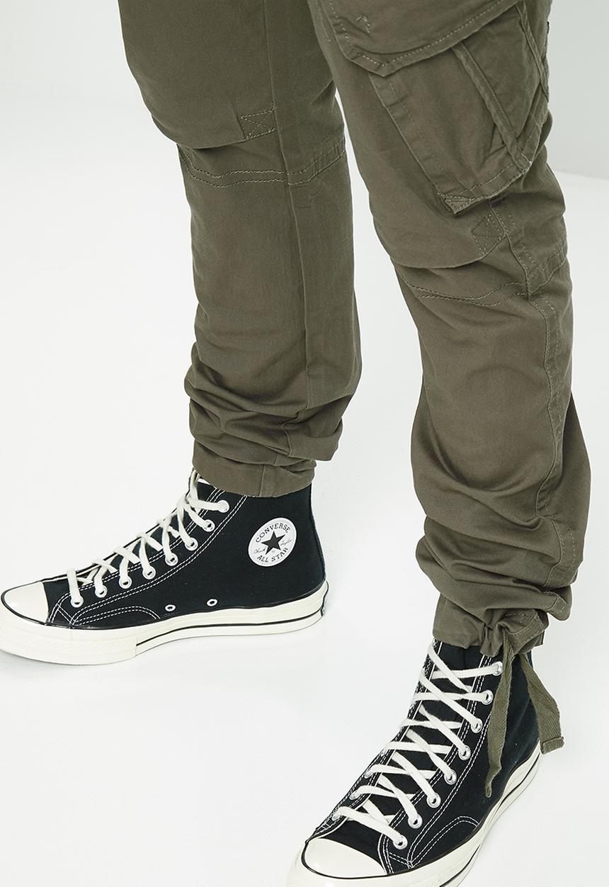 Aca Joe - Mens aca joe cargo  pants - fatigue