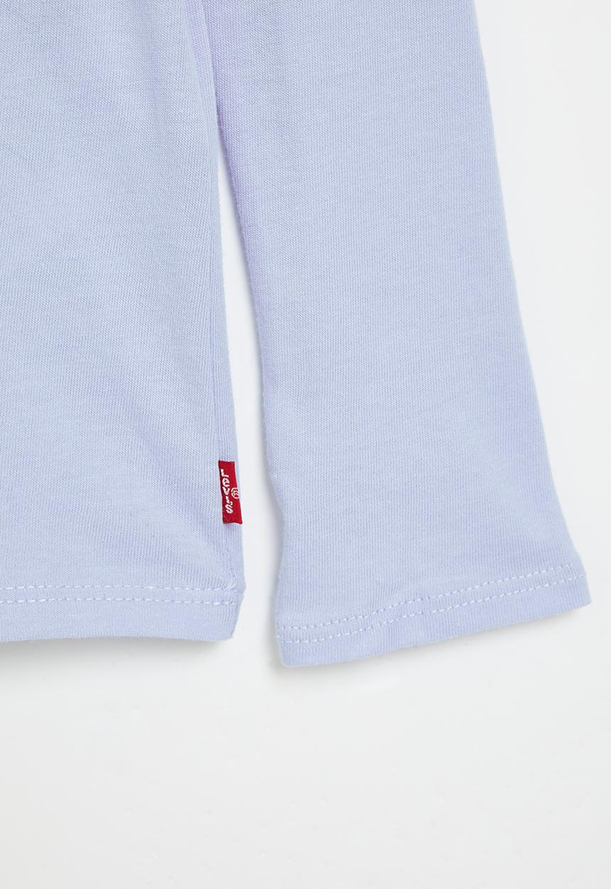 Levi’s® - Lvg long sleeve poster logo top - brunnera blue