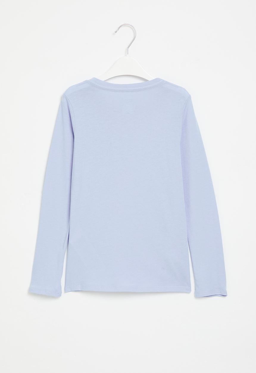 Levi’s® - Lvg long sleeve poster logo top - brunnera blue