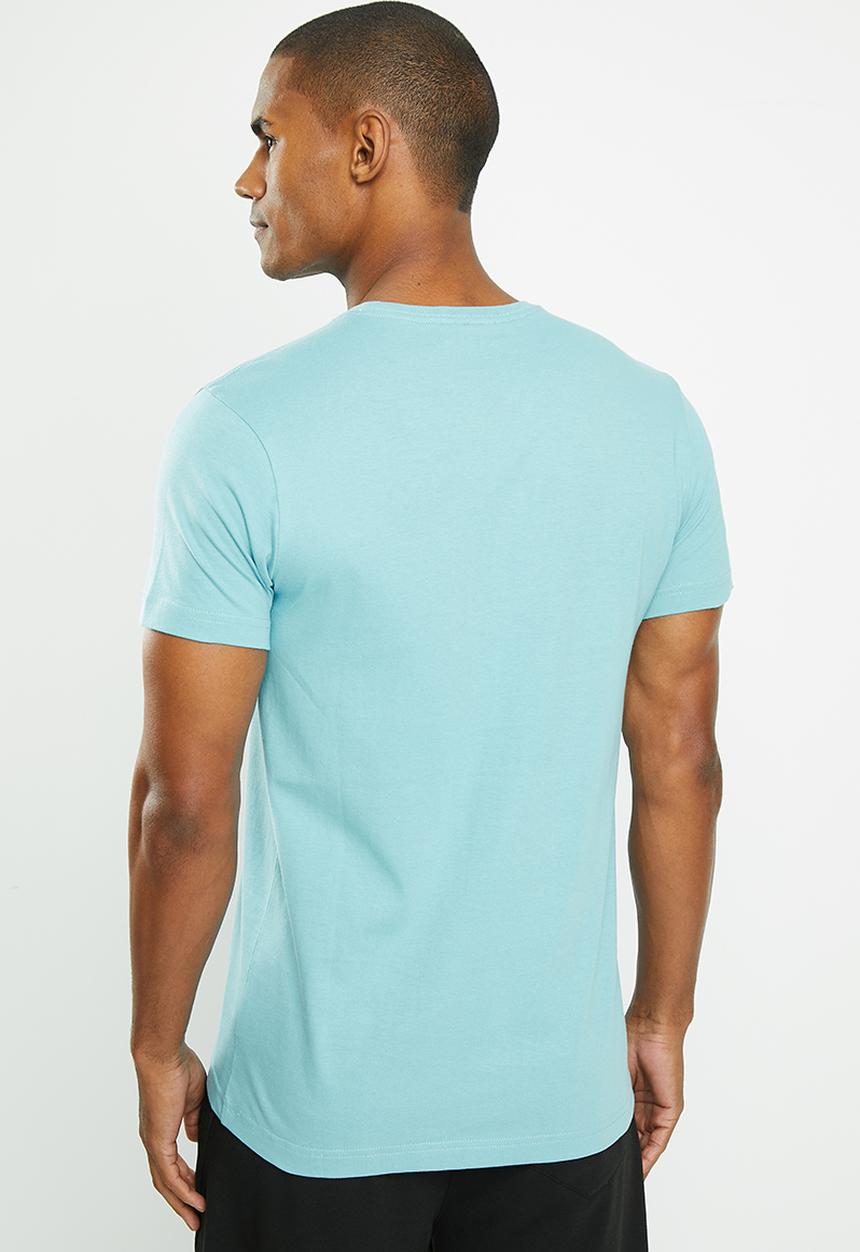 adidas Performance - V-neck tee - preloved blue