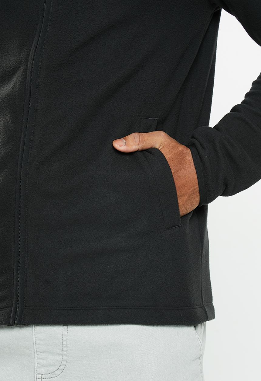 The North Face - Homesafe full zip fleece hoodie - tnf black 