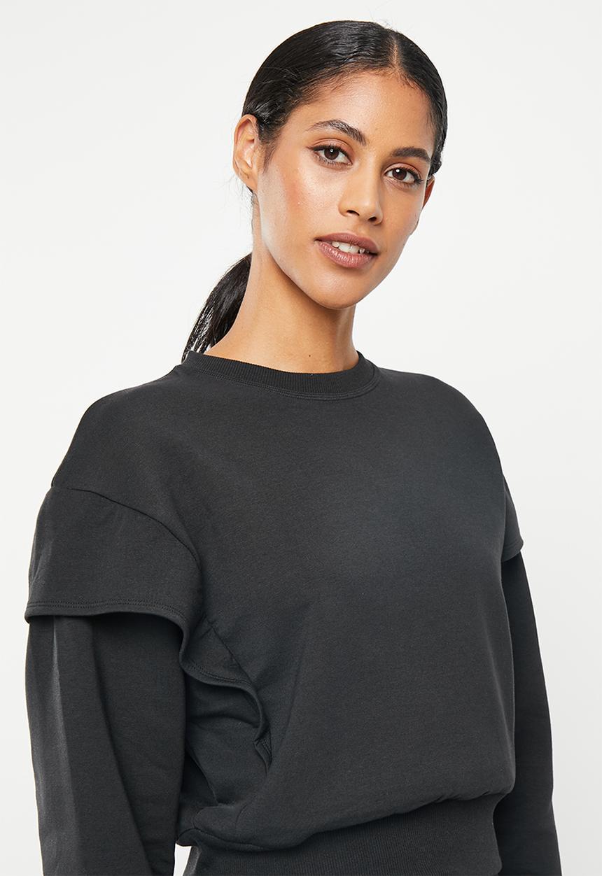 Reebok - Ts dreamblend co midlayer - black