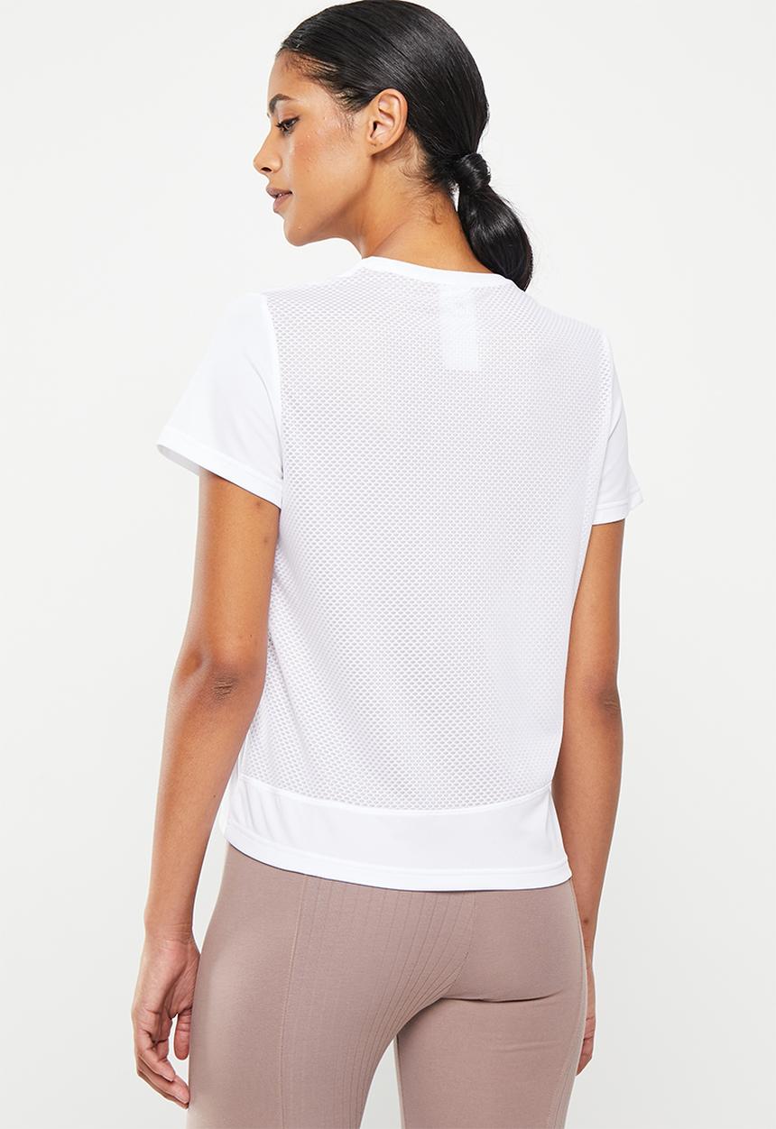 Reebok - Running speedwick tee - white/white